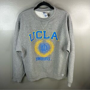 Russell Athletic Gray UCLA Crewneck Sweater